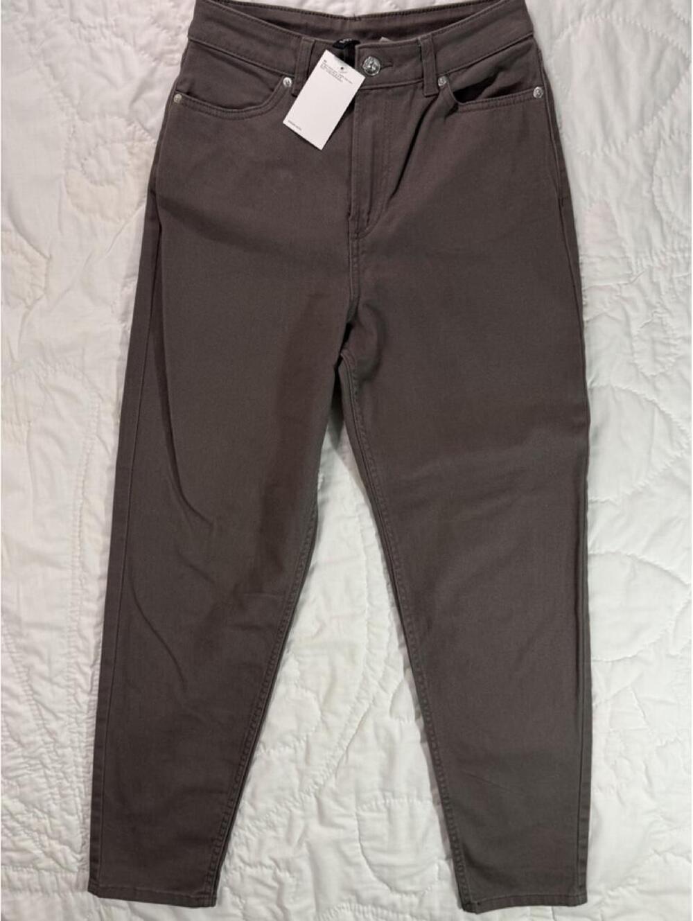 H&M Divided charcoal grey jeans Size 2 #denim #jeans